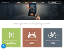 Tablet Screenshot of esperanca.com.br